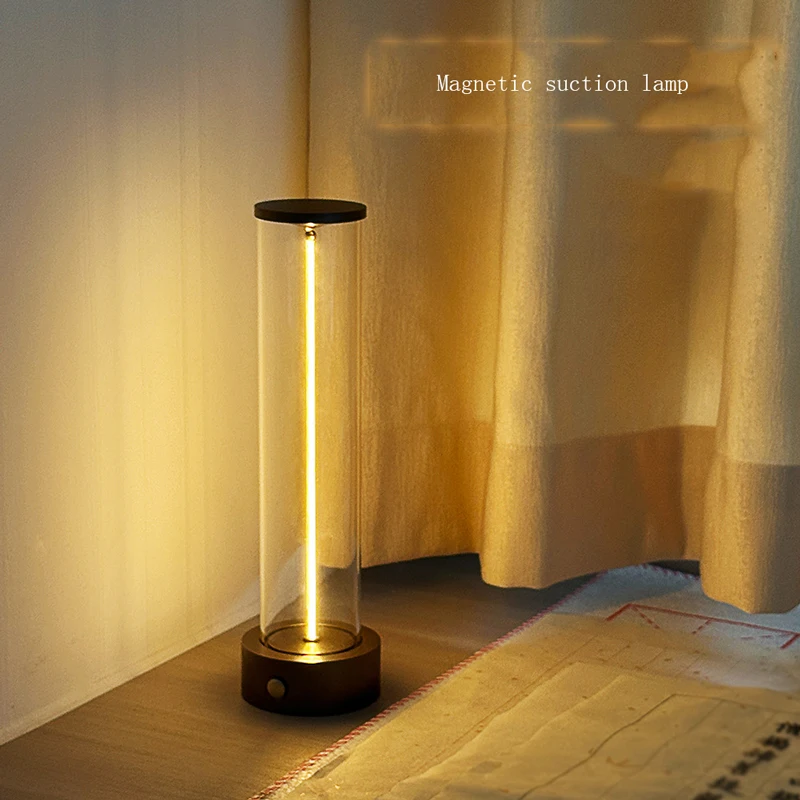 Magnetic Suction Light Three Brightness Levels LED Ambient Light Adjustable Outdoor led light mini led light