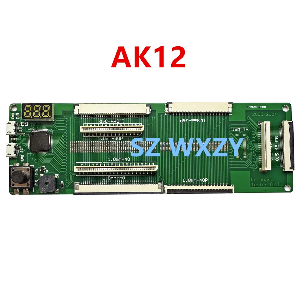 New laptop keyboard tester qk ak12 testing device machine tool usb