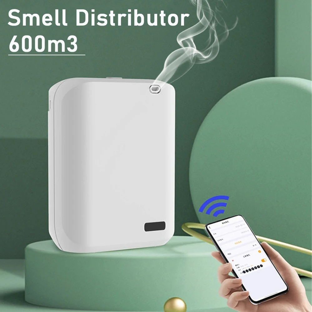 600m³ Electric Perfume Diffuser Bluetooth App Control Fragrance Machine Aromatherapy Diffuser Aroma Device Fragrance Dispenser