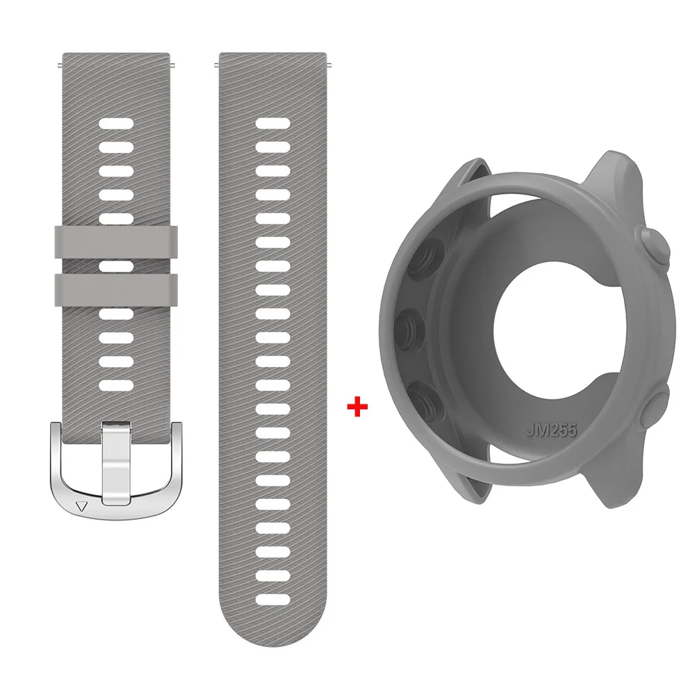 Silicone Strap with Protective Case - Replacement Watch Band