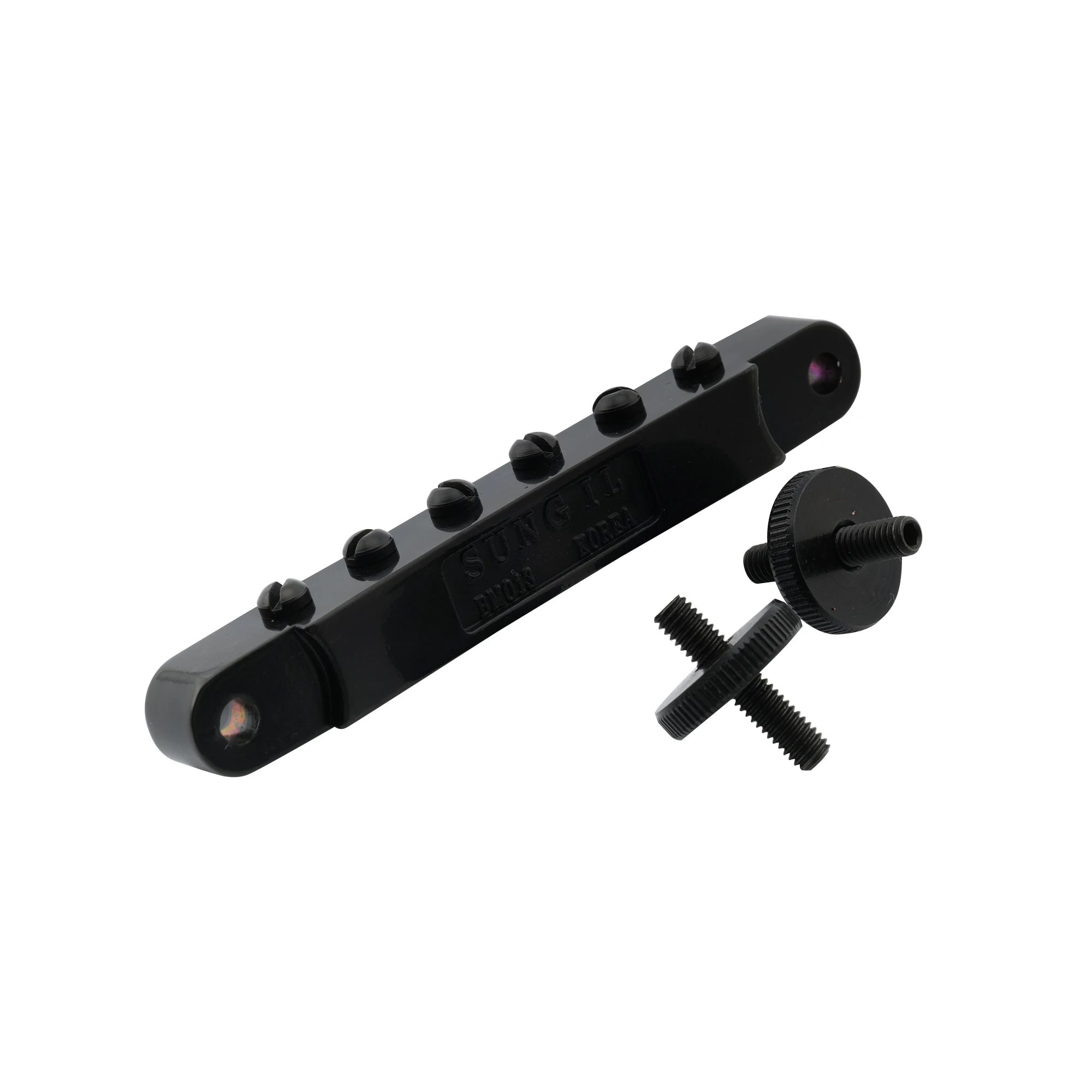 Guitar Accessories Musiclily Pro 52mm Guitar Roller Saddle Bridge Tune-O-Matic Bridge With M8 Post For Les Paul LP SG Electric Guitar, Nickel Ibanez Electric Guitars - Foto 3