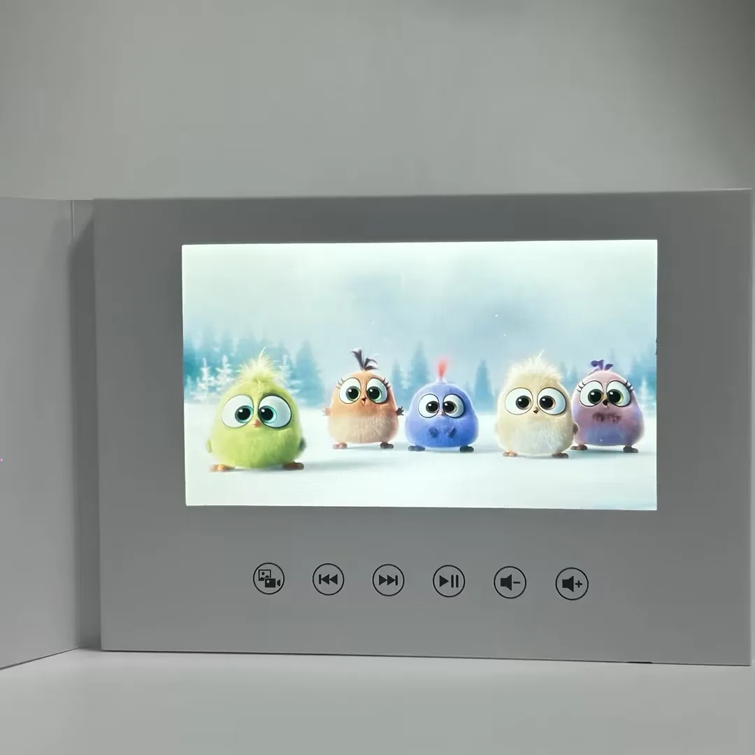 7 inchs Birthday Video Book Card 2