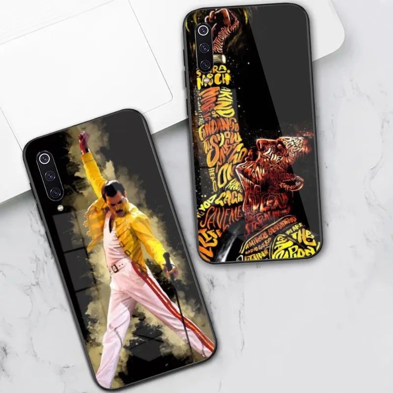 

Freddie рок Queen чехол для сотового телефона Xiaomi 13 12 11T 10 9 Lite Redmi Note 12 11 10 10S Pro 9 9A 8 PC стеклянный чехол для телефона Funda