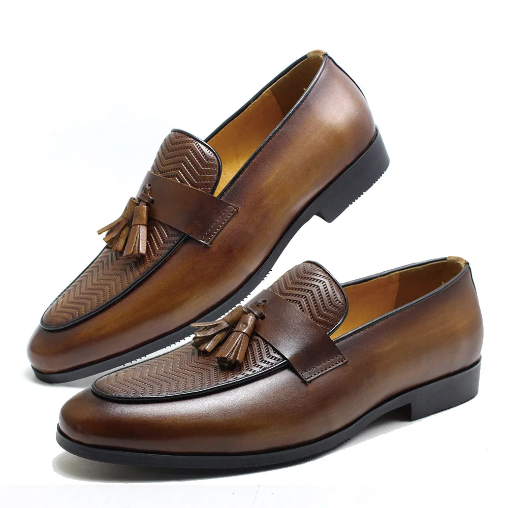 Chaps frangés en cuir véritable daim marron taille moyenne homme