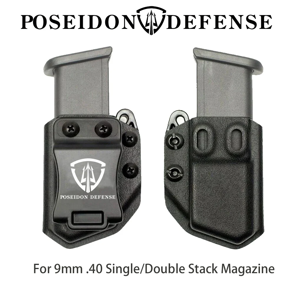 Upgrade Tactical Iwb Owb 9Mm .40 .45 Cintura Universale Single Double Stack Magazine Pouch Holster Mag Carrier Holder Per Pistola A Pistola