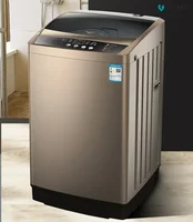 New Household Fully Automatic Washing Machine - 10kg Capacity, Wave Wheel, Small Size, Wash & Strip Integrated 1