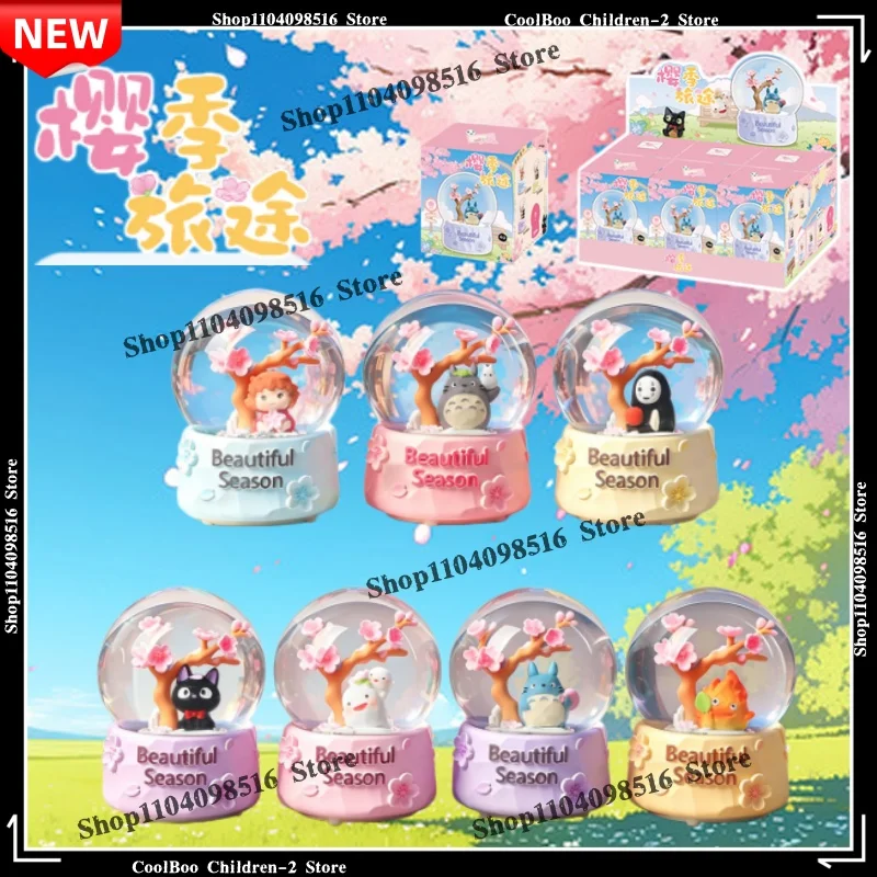 Auf Lager Hayao Miyazaki Sakura-Saison Reise-Blindbox Kristallkugel Anime Klassische Figur Sammlerstücke Souvenirs Spielzeug Großhandel