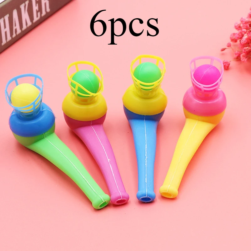 6/12 יחידות צינור נפח קסמים כדור צף משחקים לילדים מתנות לאימון איזון צעצועים חתונה יומולדת מסיבת פיניאטות מתנות מילוי שקית