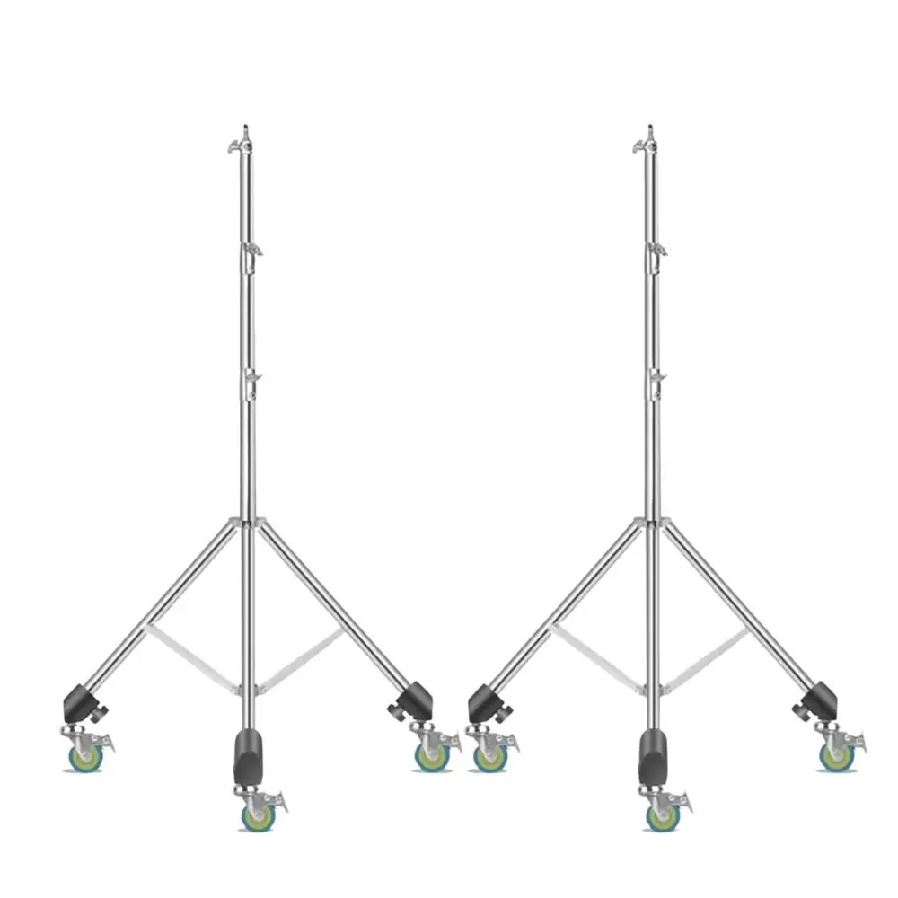 2.8m Light Stand Stainless Steel Heavy Load Tripod Photography Equipment for Flash Bracket light stand photographic light stand