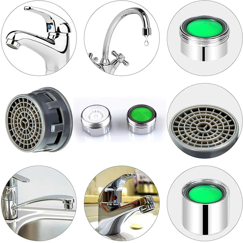 1PCS Basin Tap Filter-Tap Aerator- Faucet Replacement Nozzle Filter - Faucet 2