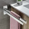 Towel Holder Rack 304 Stainless Steel Towel Organizer Wall Mounted Bathroom Storage Shelves 1