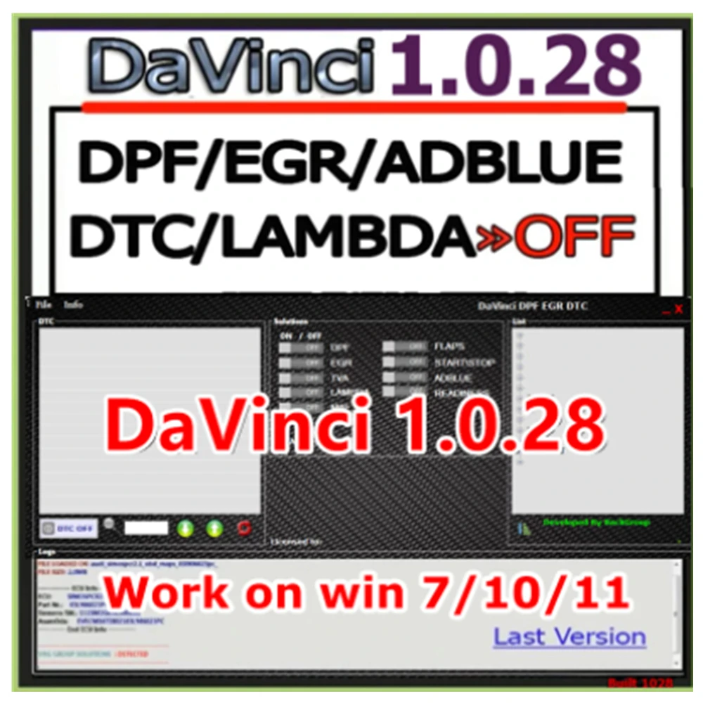 Davinci Software Newest 1.0.28 PRO (Software)
