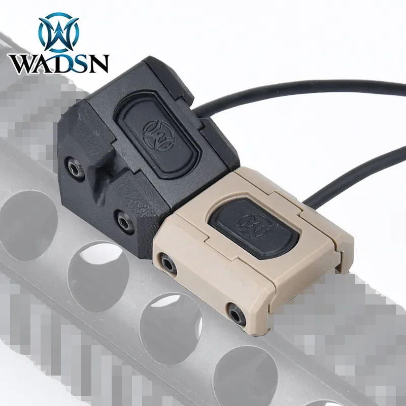 

WADSN SF 2.5 M300 M600 Flashlight Modbutton Switch Mount PEQ15 DBAL A2 NGAL MAWL CQBL Laser Switchs Fit 20mm Picatinny Rail