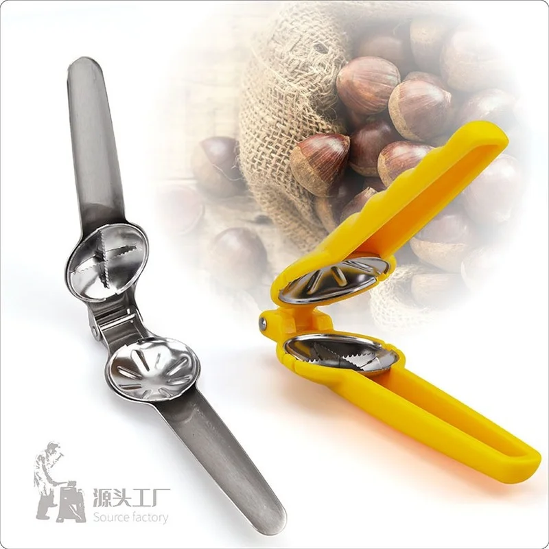 

Chestnut Clip Walnut Pliers Metal Nut Cracker Sheller Nut Opener Kitchen Tools Cutter Gadget Kitchen Accessories