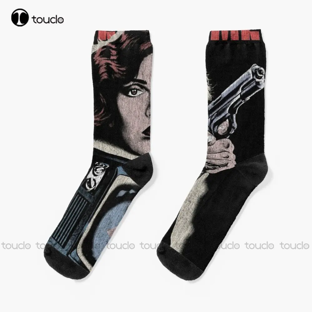 

Videodrome Socks Sport Socks For Men Personalized Custom Unisex Adult Teen Youth Socks Street Skateboard Socks Custom Gift Funny