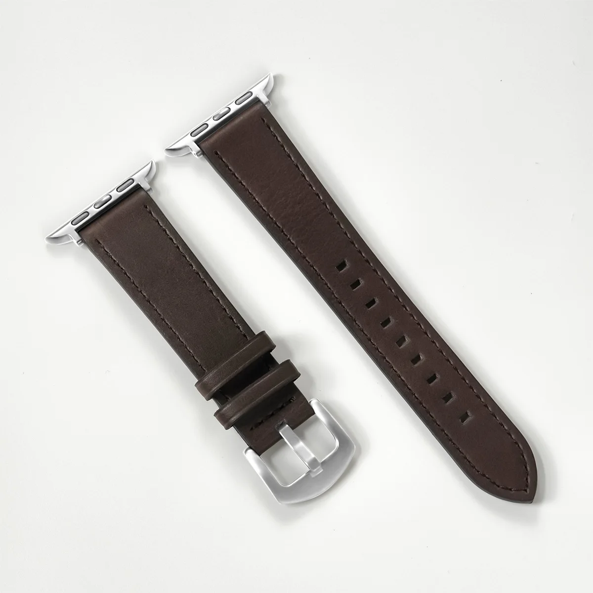 Elegant Leather Watch Band - Premium Strap