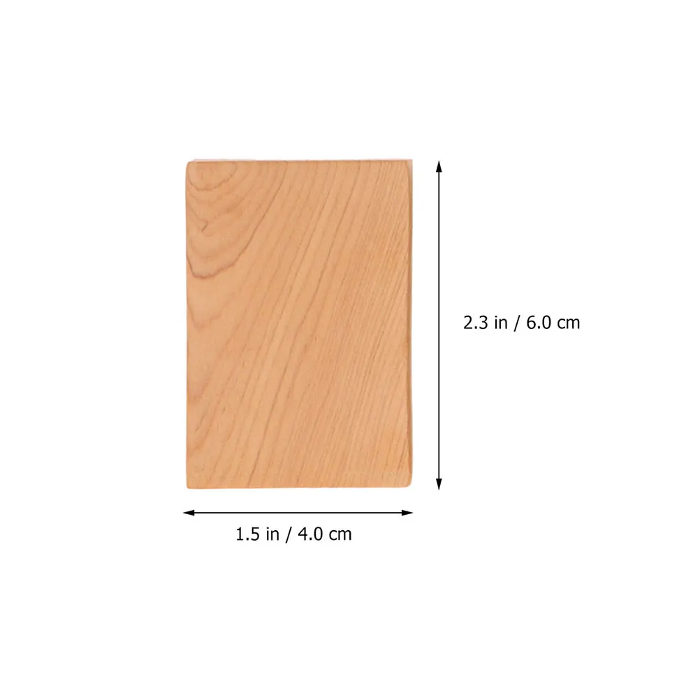 wood block unfinished wood block wood cutout craft wood block wood craft 4