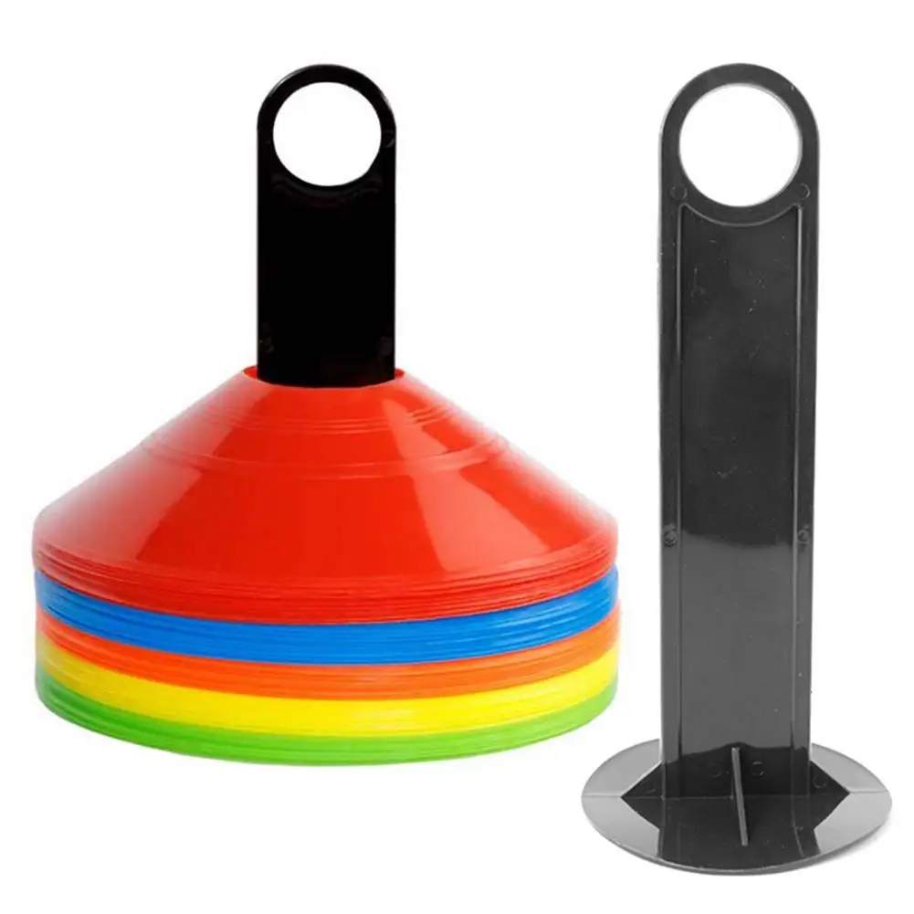 Marker Holder Auxiliary Marker Tray Football Stand Storage Holder Sign Cone Disc Training Soccer Cones Disc Rack