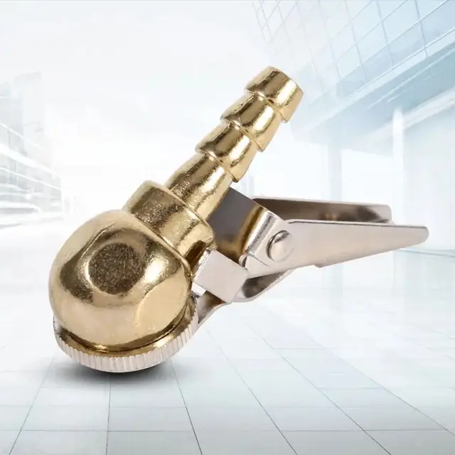 Adattatore Gonfia Pneumatici M6 - Tubo Flessibile 50cm Con Valvola Rilascio Aria, Per Auto E Moto - Foto 10