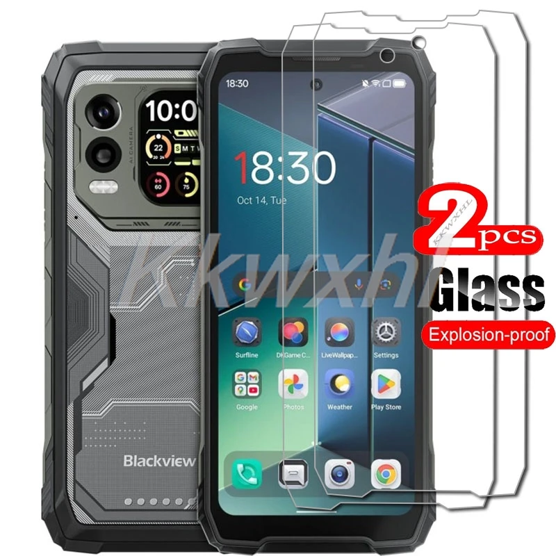 Premium Tempered Glass Screen Protector for Blackview Xplore X1 - Transparent Film (1/2 Pack)