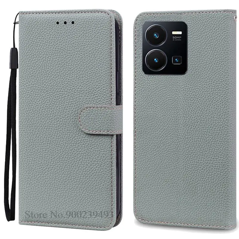 Silicone Leather Wallet Flip Phone Case - Book Cover s