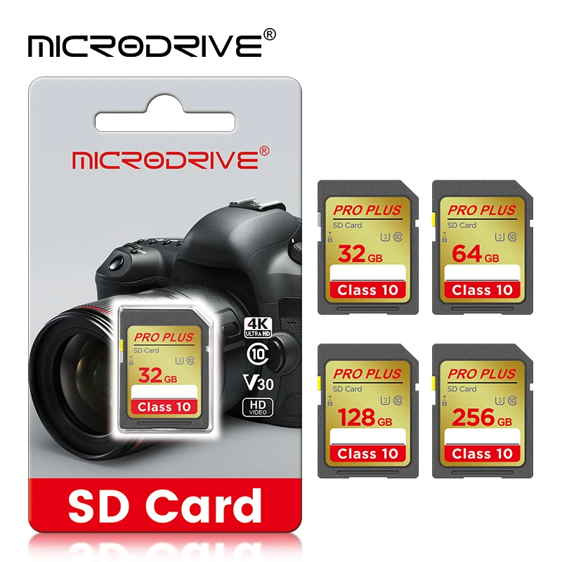 Ʈ  SD ī, 32GB SDHC 64GB 128GB 256GB SDXC Class10 ޸ ī, C10 USH-1 , ī޶ ڵ DV SLR