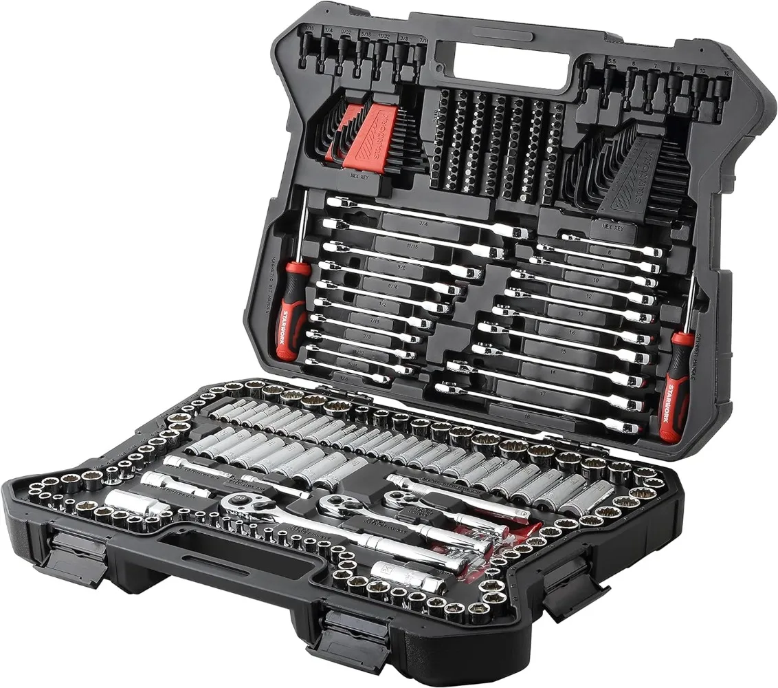 

TRUE MECHANIC™ 303-Piece Mechanics Tool Set and Socket Set, Professional