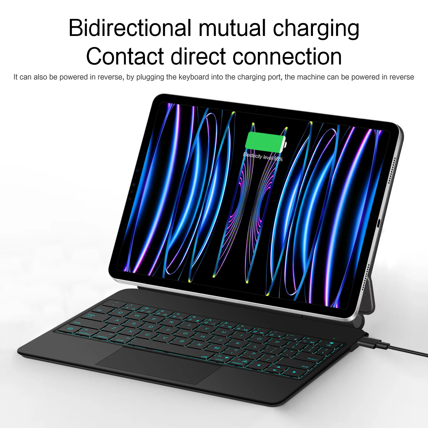Smart PIN Plug&Play Magic Keyboard For iPad Pro 11 inch M4