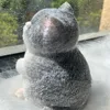 Cute Squishy Relief Squeeze Cat Toys Big Silicone Cat Squishy Fidget Relief Stress Toy With Flocking Surface Anxiety Relaxation 4