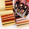 10pcs Metal Transfer Foils Stickers for Manicure Nail Foil Glue Adhesive Set Mirror Holo Charm Starry Paper Wraps Decor Tips DXK 6
