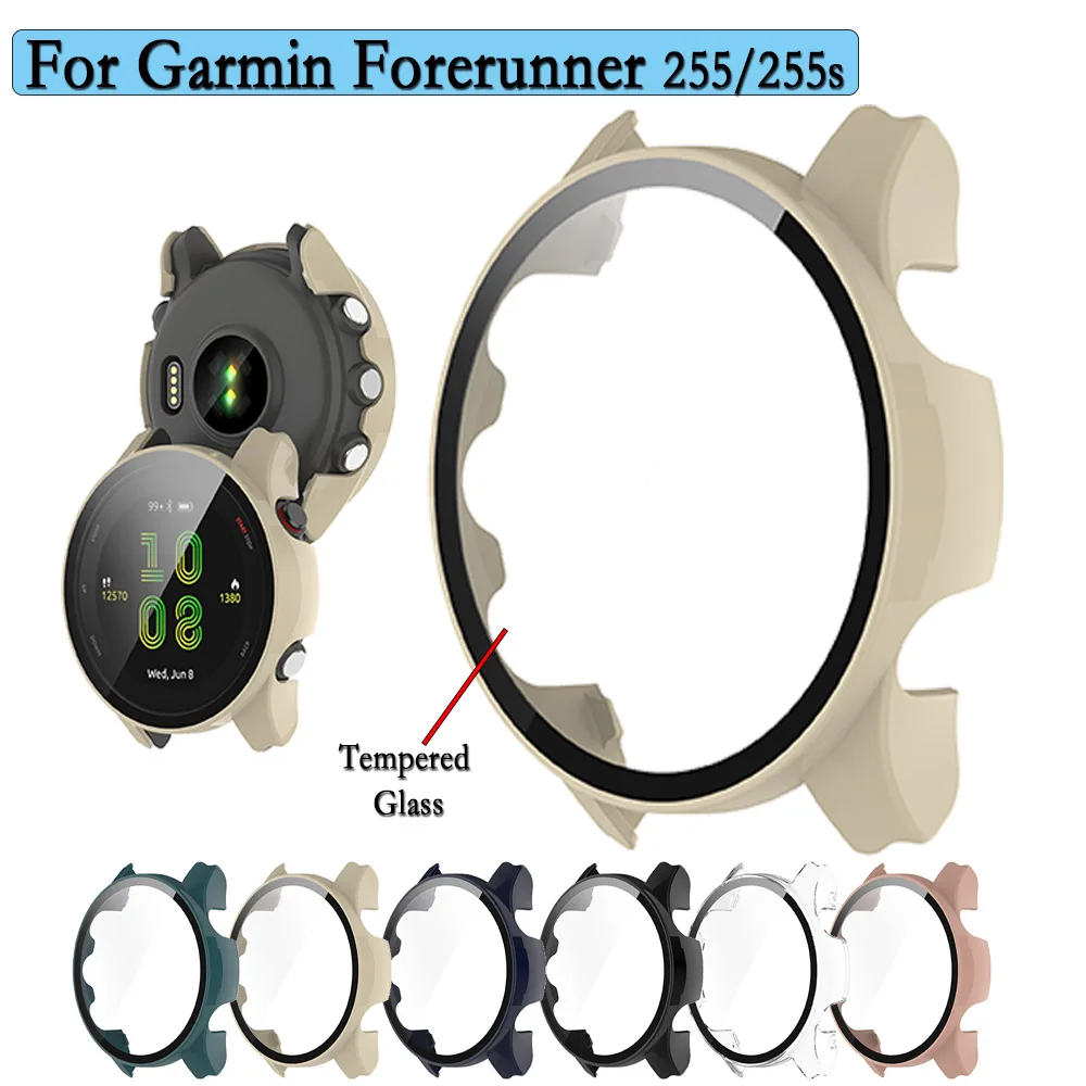 Garmin Forerunner 255s Screen Protector  Garmin Forerunner 255 Protective  Case - Smart Accessories - Aliexpress