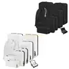 X22D 10pcs Expandable Compression Packing Cubes for Travel Handheld Organizers Bags for Efficient Clothes Storage Solution 5