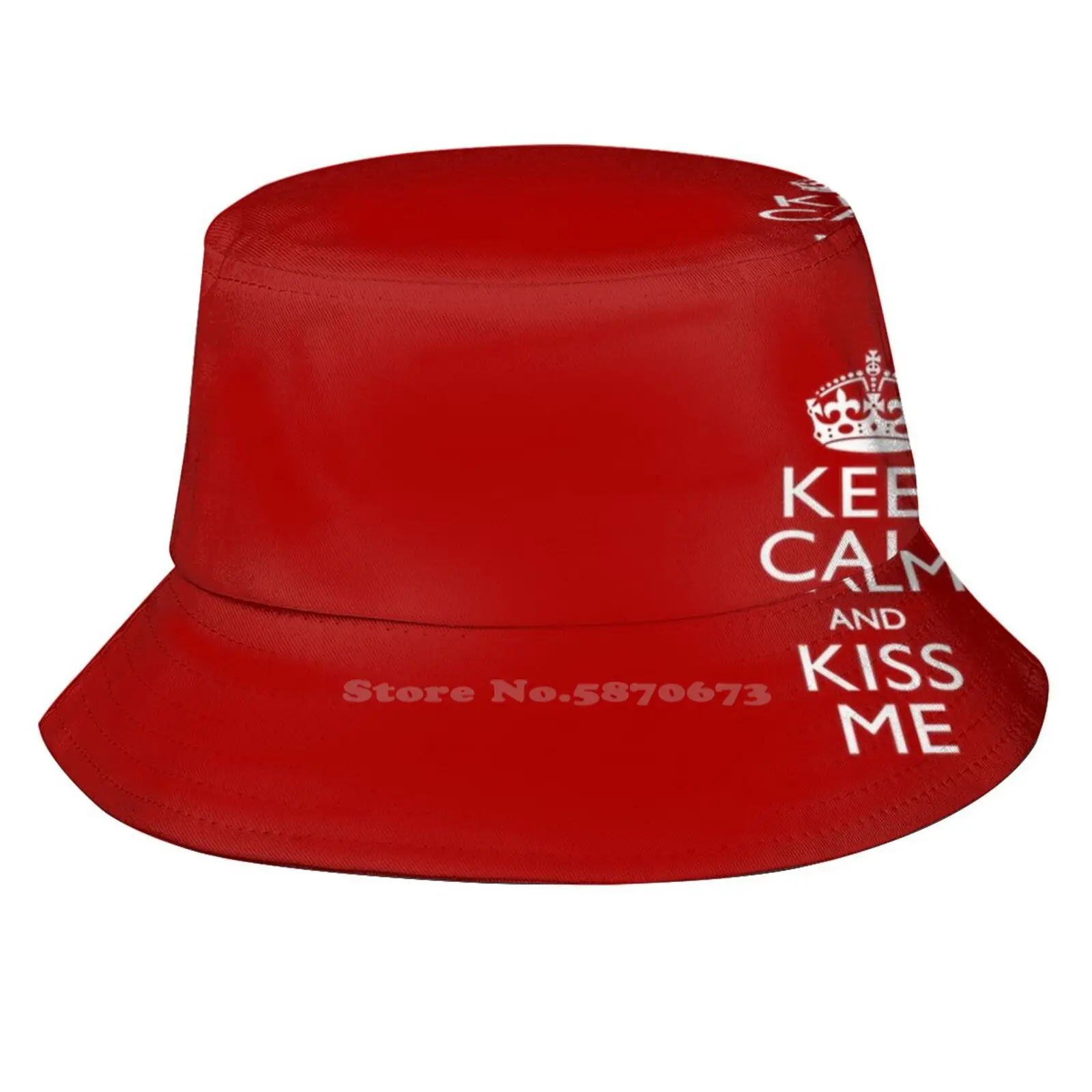 Keep Calm And Kiss Me Pesca Caccia Arrampicata Berretto Cappelli Da Pescatore Keep Calm Carry On Keep Calm Crown San Valentino Classy