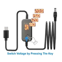 Type C To Dc5 5x2 1mm Power Adapter Cord 5 20v Adjustable Voltage Pd Fast Charging.jpg