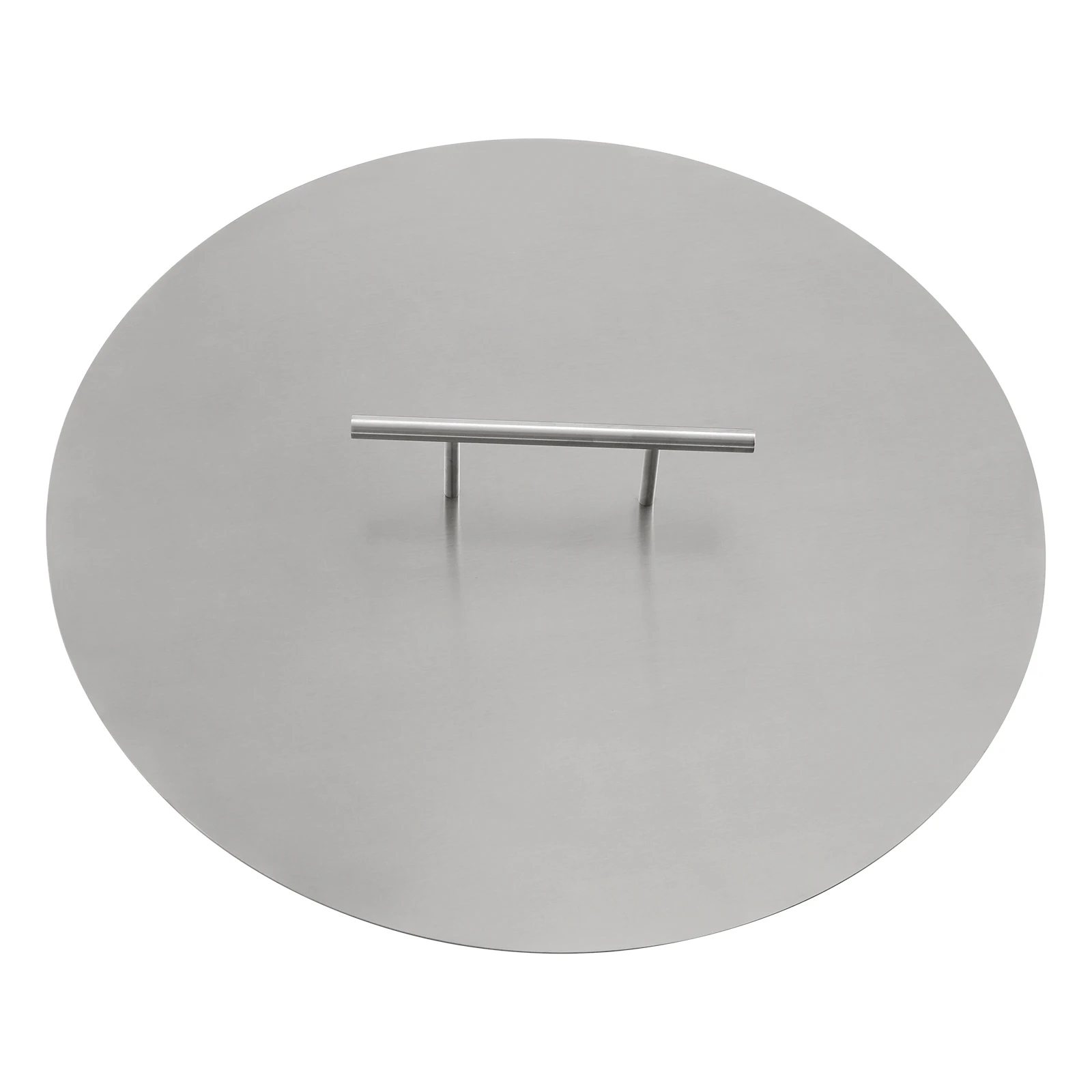 20in Fire Pit Heat Deflector Cover, 304 Stainless Steel with Brushed Finish, Weather-Resistant, Protects from Animals and