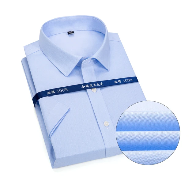 Designer Shirt Men Herring Bone 100 