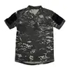 Outdoor Quick Dry Tactics Short Sleeve T-Shirt Tactical style T-shirt collar 3