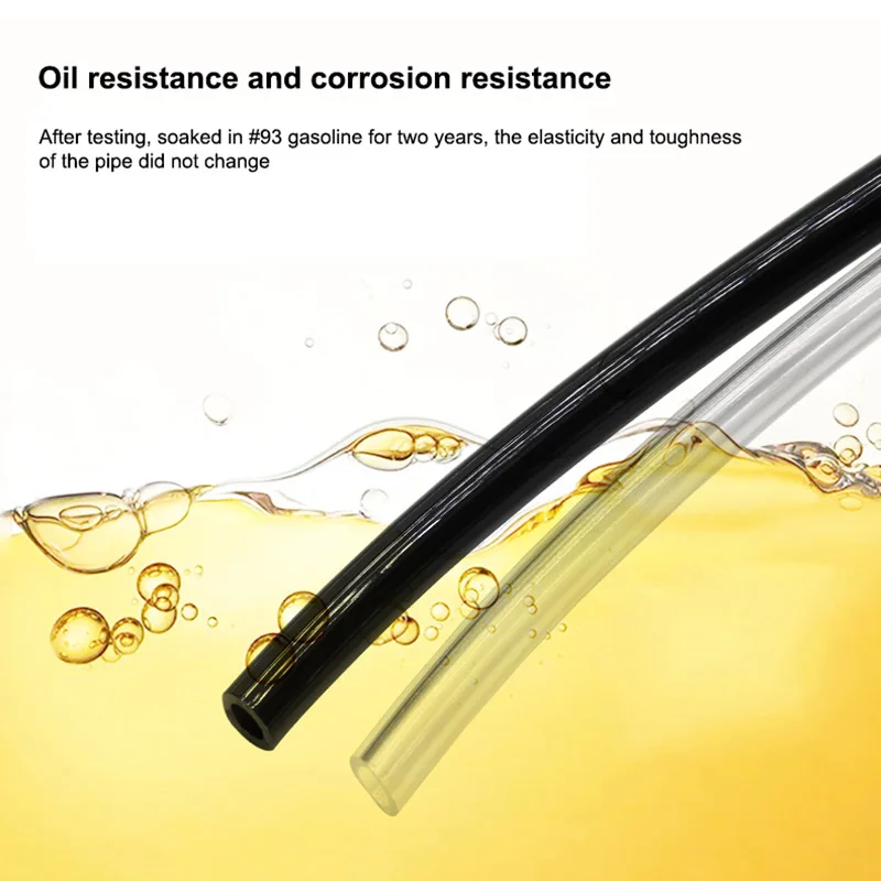 1M Fuel Gas Hose String Tube Petrol Pipe for Trimmer Hoses Chainsaw Blower Line Tool 2x3.5/2.5x5/3x5/3x6/4x6/5x8/6x8/7x10mm