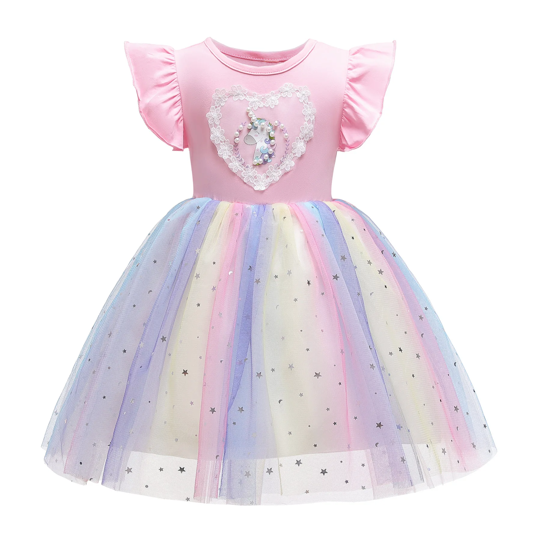 

3-10 Years Girls Christmas Dress Elegant Princess Gown For Girls Wedding Dress Flower Kids Evening Prom Dress Party Events Dress