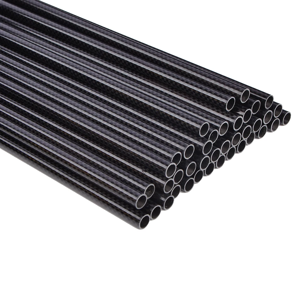Tige de flèche en carbone pur pour tir à l'arc classique, colonne vertébrale 3.2, 350, 400, 500, 600, 700, 800, ID 900, 6 pièces, 12 pièces  18