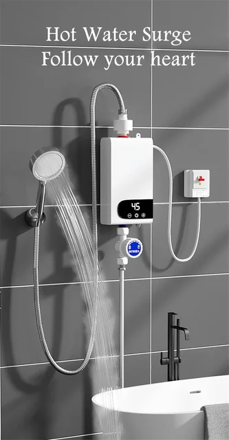 電気温水器 30℃~75℃調節可 電気温水ヒーター 40L 大容量