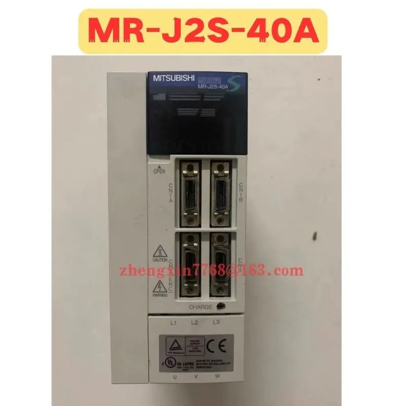 

MR-J2S-40A Б/у сервопривод Φ MR J2S 40A нормальная функция проверка ОК