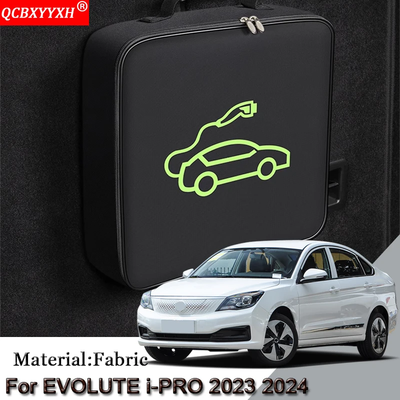 Ev Car Charging Cable Storage Borsa Per Il Trasporto Per Evolute I-Pro 2023 2024 Spine Per Caricabatterie Prese Accessorio Ignifugo Impermeabile