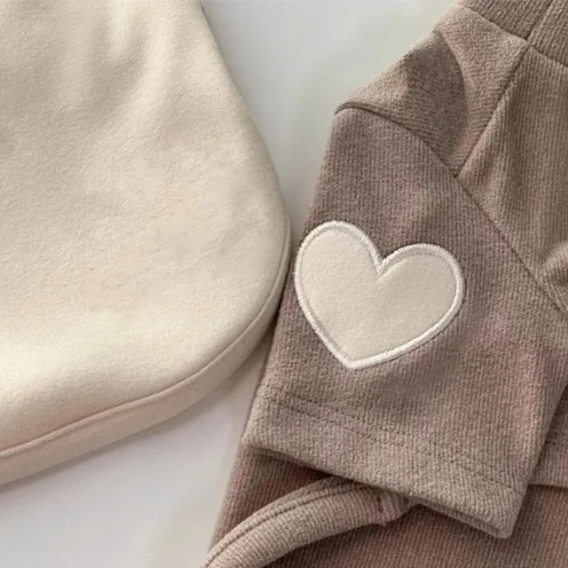 Love Embroidered Dog Sweatshirt 4