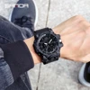 Fashion SANDA 6030 Men's Electronic Watch Sports Multi functional Waterproof LED Military Student Electronic Watch 2025 3