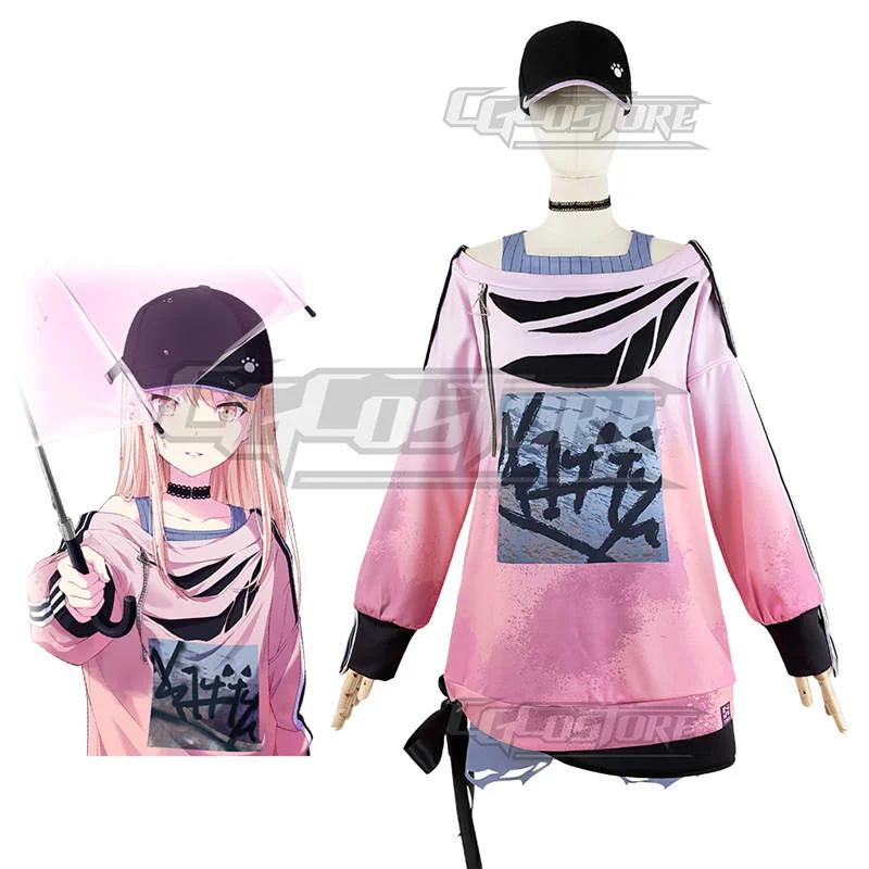 

Цветной сценический костюм Акияма Project Sekai для косплея аниме пастельные палитры платья Рождество Хэллоуин Бесплатная доставка CG1558WL