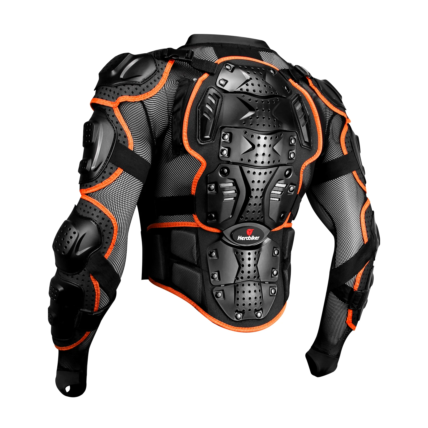 Motorcycle Jackets Men Full Body Motorcycle Armor Motocross Racing Moto Jacket Riding Motorbike Protection Size S-4XL