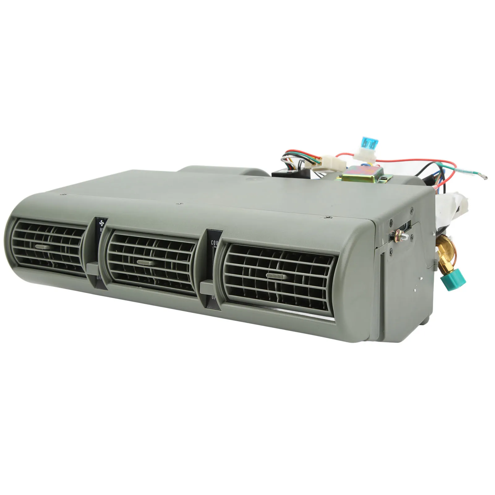 Air Conditioning Evaporator Assembly Speed Direction Temperature Adjustable Car Under Dash Evaporator DC12V 8.5A