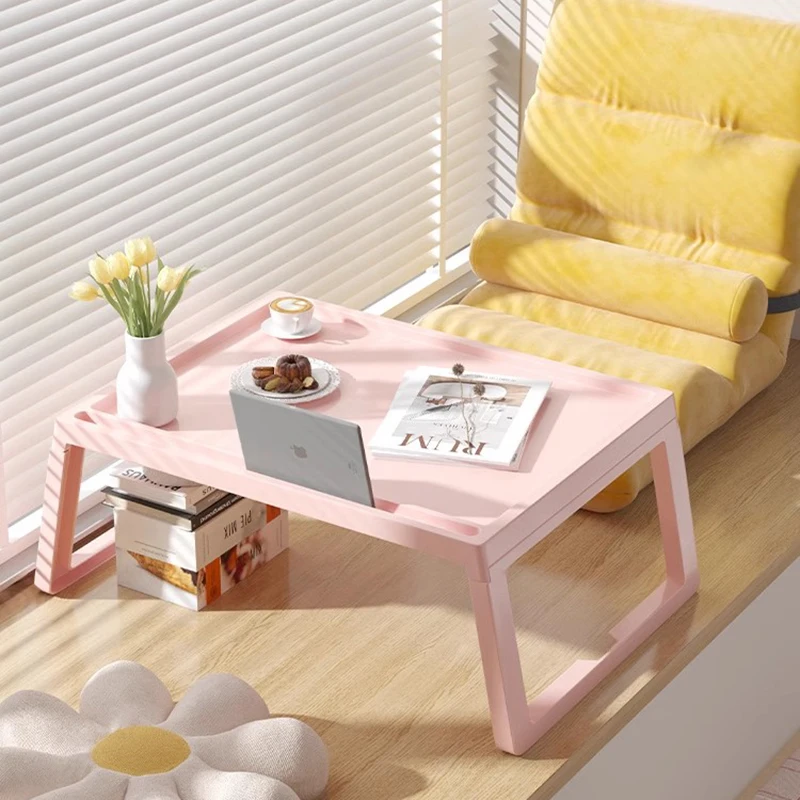 folding transparent table chair combination modern minimalist office study book table nordic small coffee table desk escritorio Side Corner Table Small Stand Desk Portable Adjustable Coffee Tables Reading Study Escritorio Esquinero Furniture Home