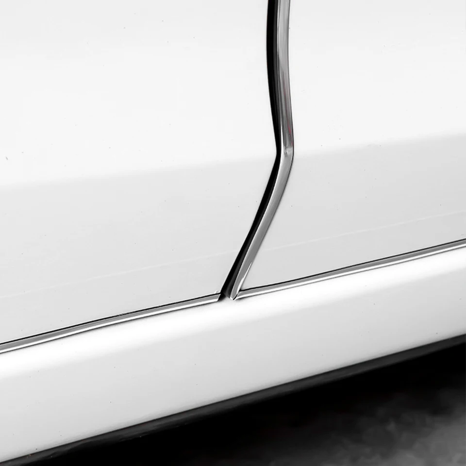 ToFit 2013-16 for Mercedes E Class W212 Estate Chrome Rear Bumper Protector Scratch Guard ToFit 2013-16 for Mercedes E Class W212 Estate Chrome Rear Bumper Protector Scratch Guard